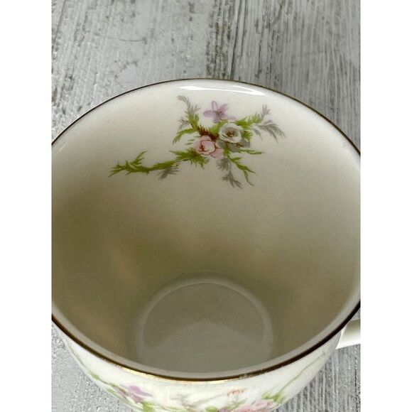 Vintage Demitasse Teacup and Saucer Theodore Haviland New York Rosalinde - Picture 6 of 6